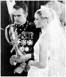 Grace Kelly and Prince Rainer